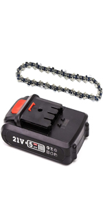 chainsaw battery