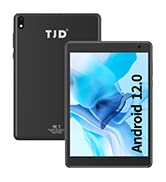 TJD 10 inch Tablet, Android Tablets with Stand, 6GB RAM 128GB ROM (512GB Expandable Storage), Qua...