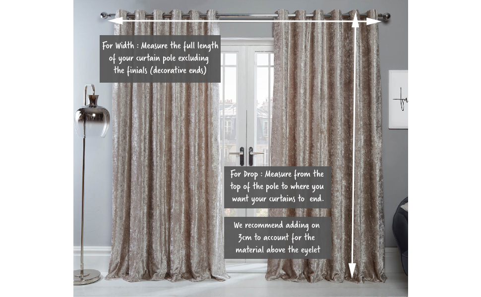 thick luxury crushed velvet material