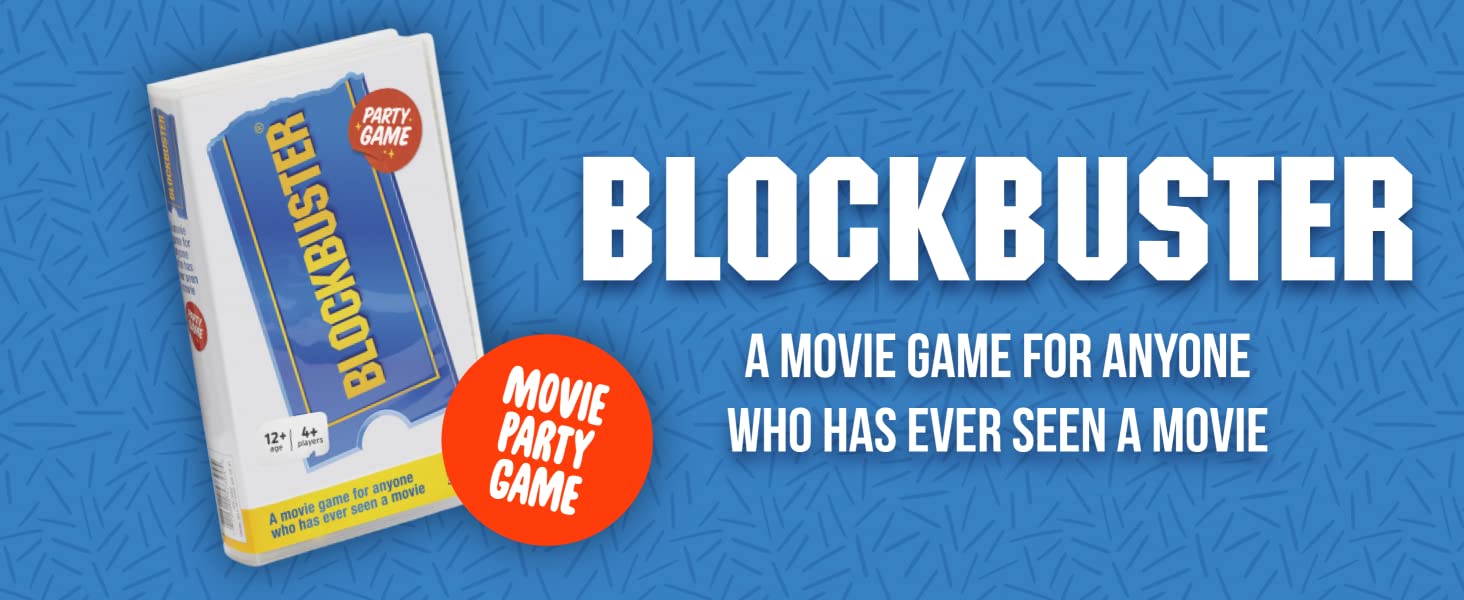 blockbuster, big potato games, board games for teens and adults