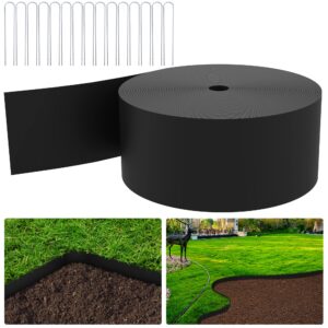 15M Flexible Plastic Lawn Edging Garden Edging