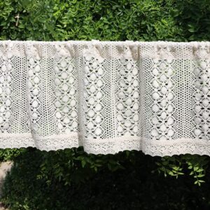 ArtisticHome Linen Cafe Short Tier Curtains