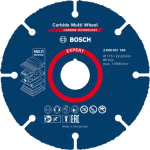 Bosch Professional 1x Expert Carbide Multi Wheel X-LOCK Cutting Disc (for Hardwood