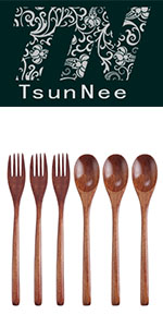 Wooden Spoon Fork Set