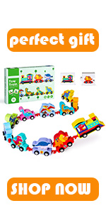 Wooden Dinosaur Trains