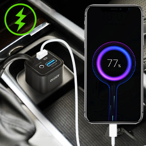 GPS navigator with audio output