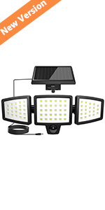 solar security light