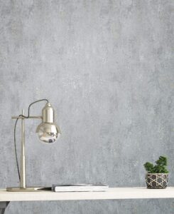 Marburg Grey and Gold Wallpaper Concrete Effect Structure for Bedroom or Living Room Non-Woven wallcovering 100% Made in Germany Premium Quality 10
