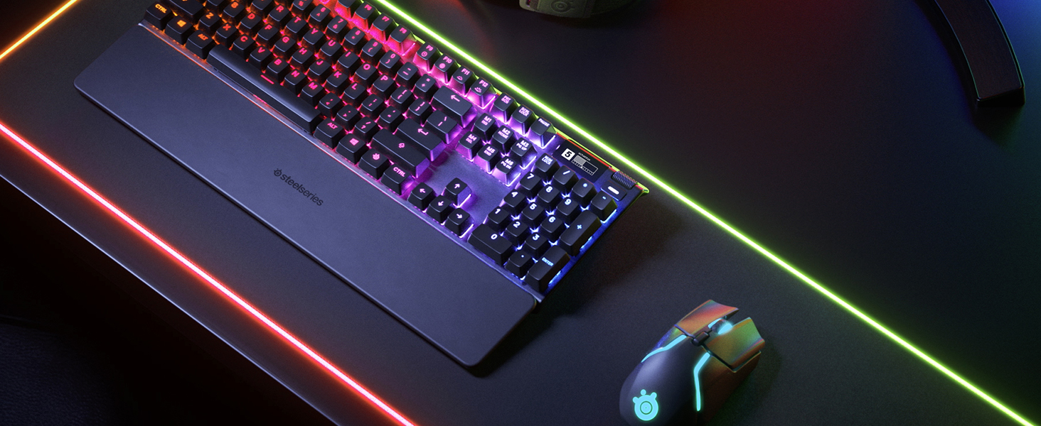 SteelSeries Rival 650, Wireless gaming mouse, Dual optical sensor, Customizable lift-off distance