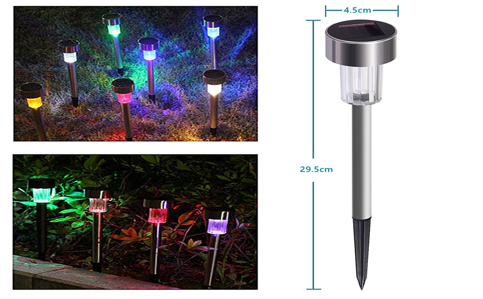 solar lights outdoor garden