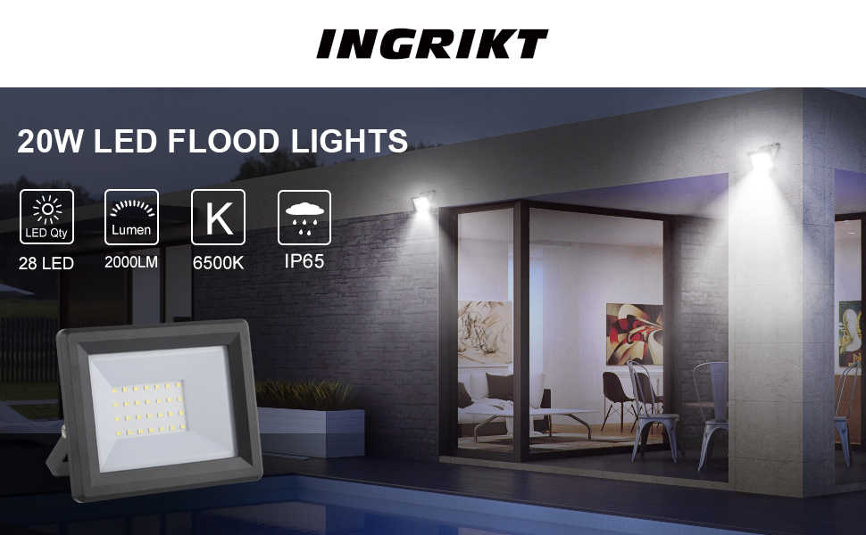 20W LED Floodlight