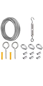 Curtain wire