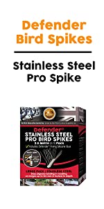 Defender Stainless Steel Pro Spike
