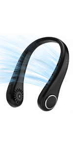 neck fan black