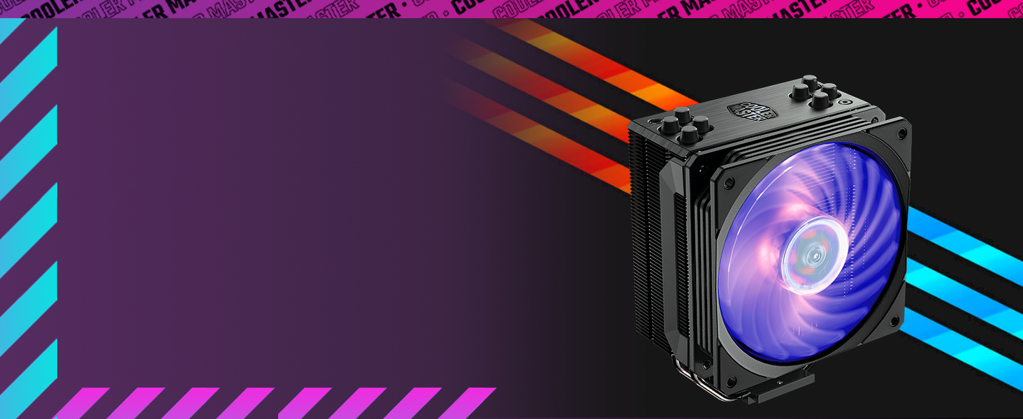 Cooler Master Hyper 212 RGB Black Edition with LGA1700 RGB Fan