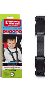 Black Car Seat Strap