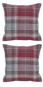 tartan cushion covers