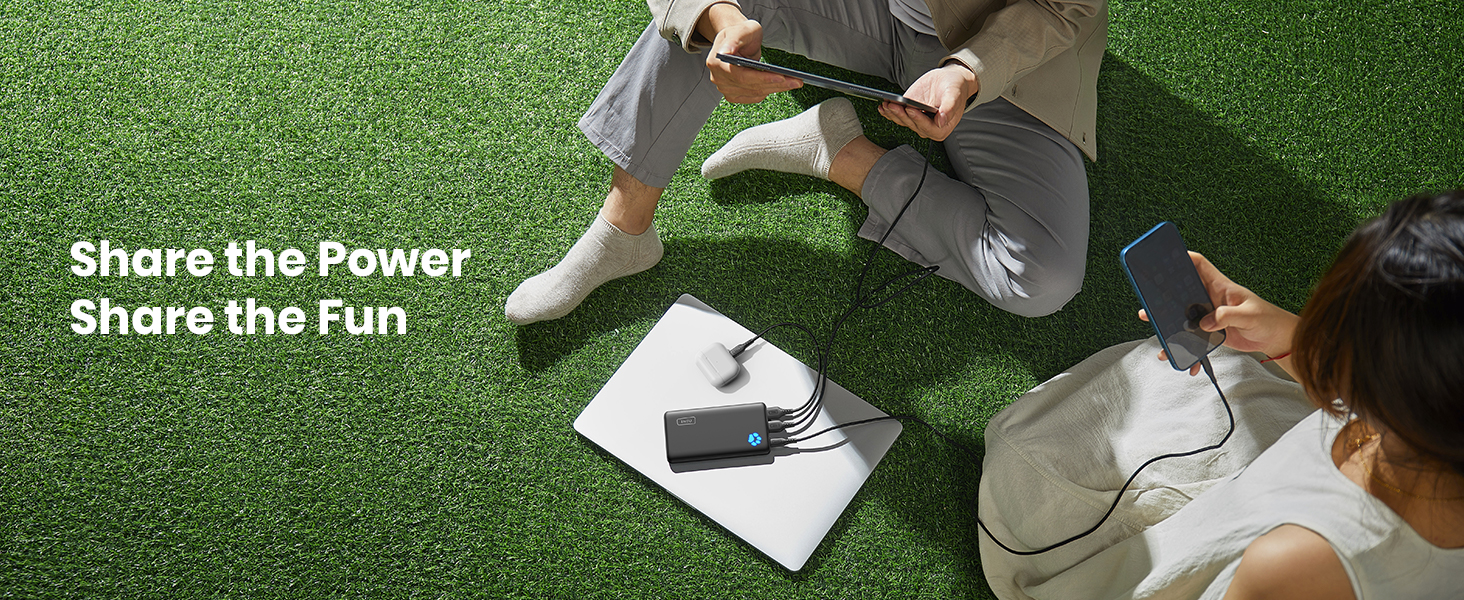 Triple 3A 10000mAh Portable Charger