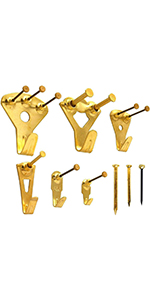 Picture Hanging Hooks for Hard Walls