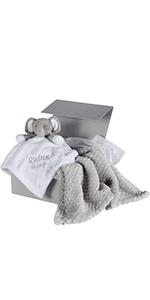 Personalised Baby Comforter Gift Set