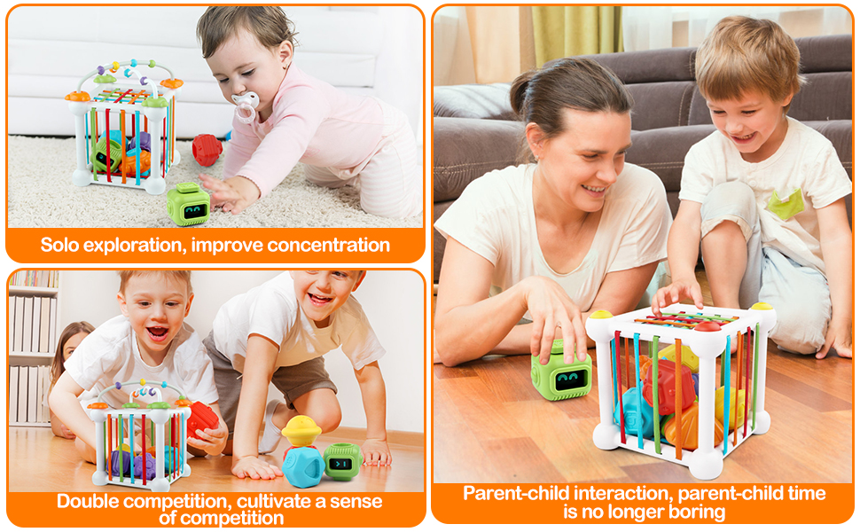 OBOVO Baby Shape Sorting Toys will be your best choice