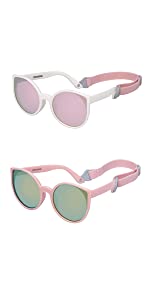 Age 0-2 cat eye baby sunglasses