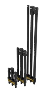 lexivon impact socket adapter set