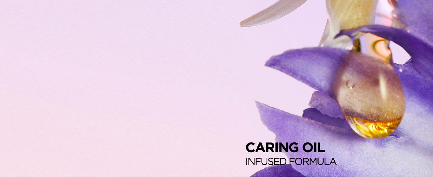 Formula is infused with caring oils that’ll give you volume and length with a feather-soft feel.