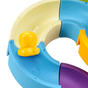 duck slide bath toy
