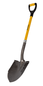 Roughneck Sharp-Edge Shovel
