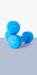 KG Physio Dumbbells Set 2 kg Weights
