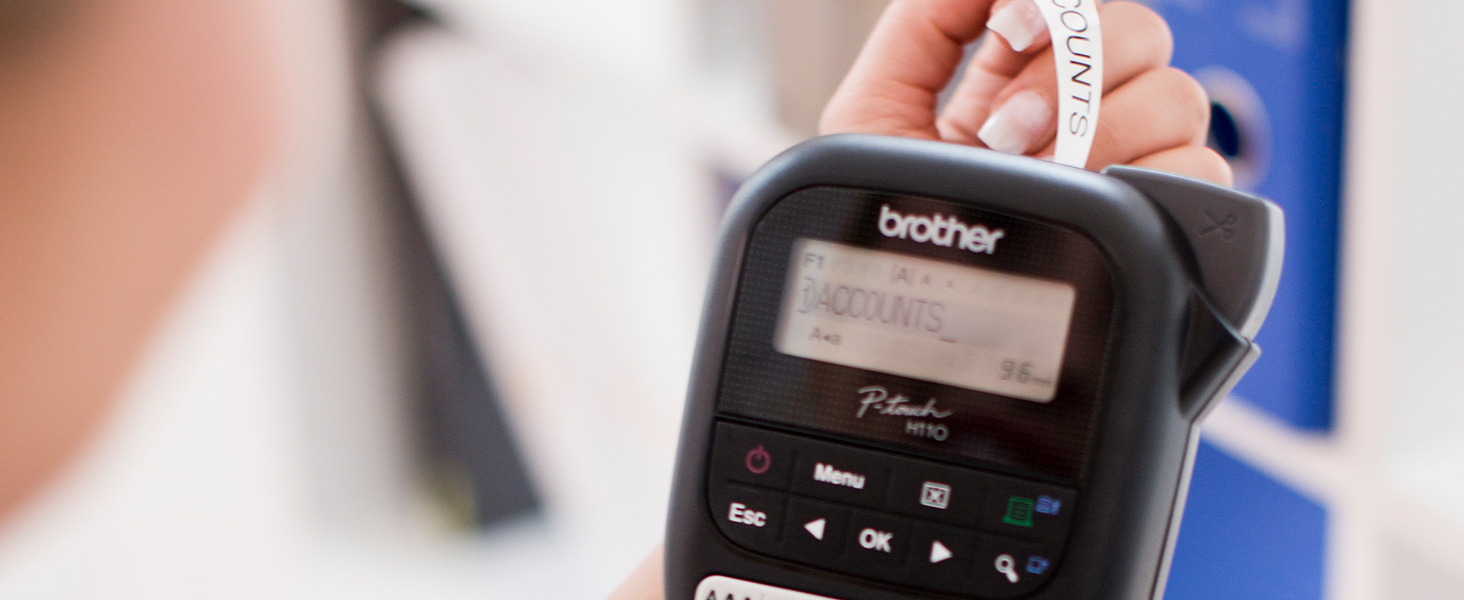Brother PT-H110 compact handheld label printer - Product overview