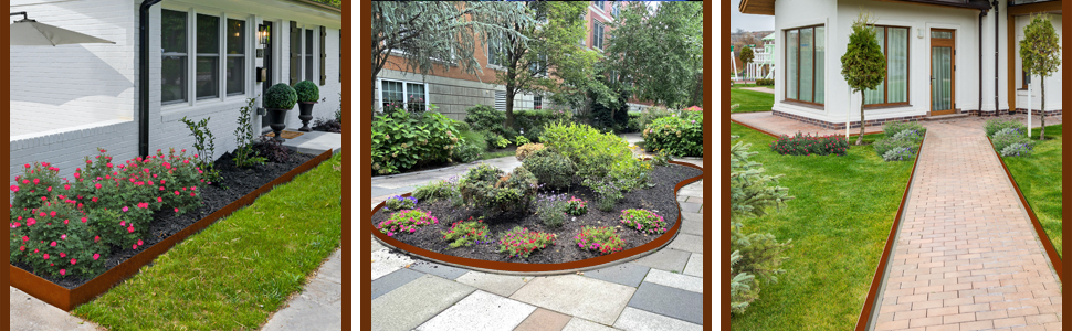 Cor-Ten Steel Landscape Edging