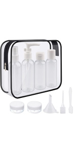 Travel Bottles for Toiletries