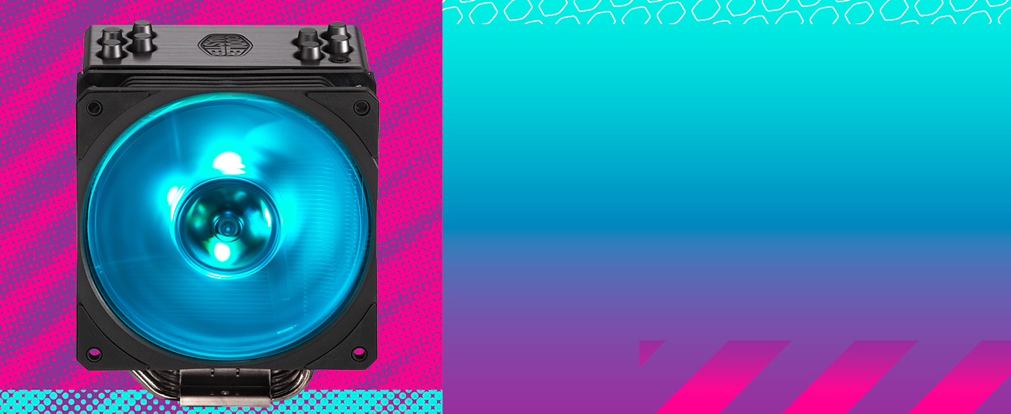 CM Hyper 212 RGB Black Edition with LGA1700 product banner