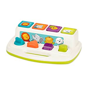 animals pop up pals cause and effect toy