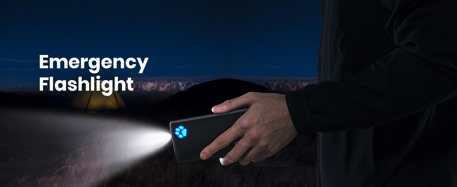 Battery Pack with Flashlight