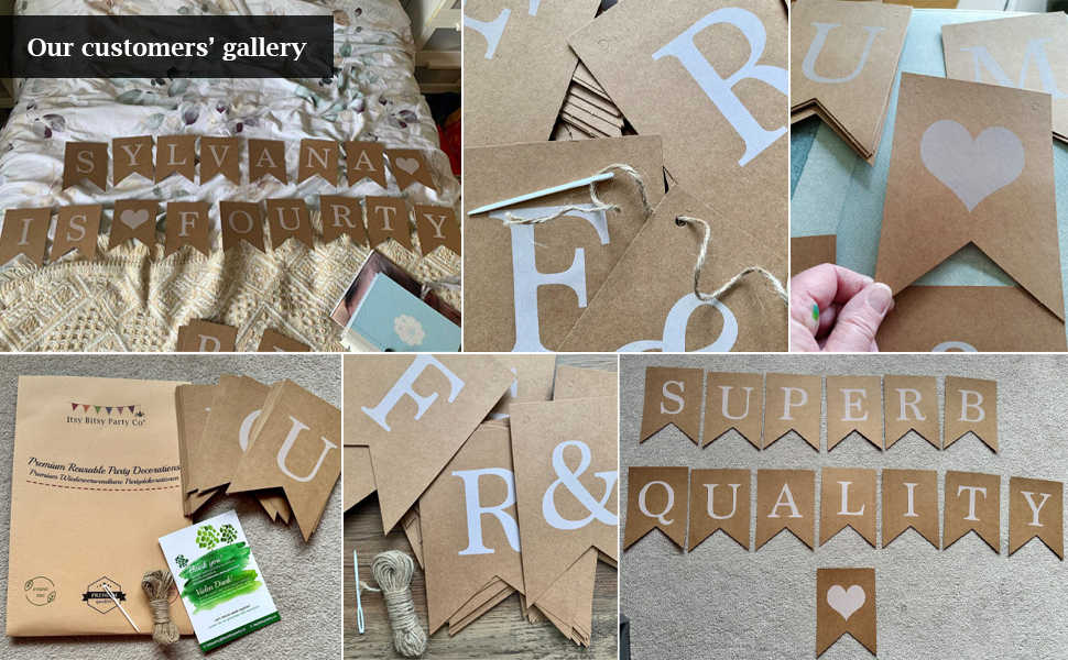 Our customers' gallery