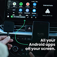 Connects automatically and is completely wireless