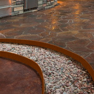 Cor-Ten Steel Landscape Edging