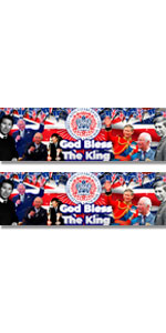 King Charles 3 Coronation Celebration banner