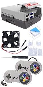 Nes4Pi Case with USB Controllers