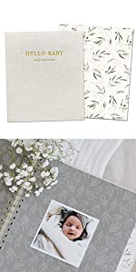 Peachly baby keepsake memory books first five years pearhead