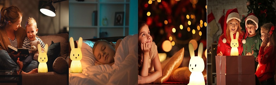 Can be used as a table lamp, bedside lamp, portable outdoor lamp for children