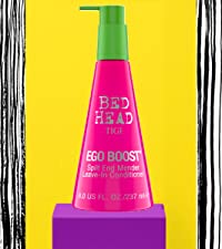 tigi bed head bedhead ego boost leave in hair conditioner dry damaged hair split ends repair damage