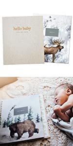 wild baby book peachly memory journal milestone grandparents gift baby shower