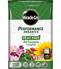 Miracle-Gro Performance Organics Peat Free All Purpose Organic Compost