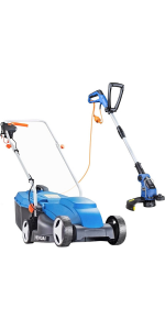 Hyundai 600W 30cm Corded Electric Grass Trimmer & Corded Electric 1000W 