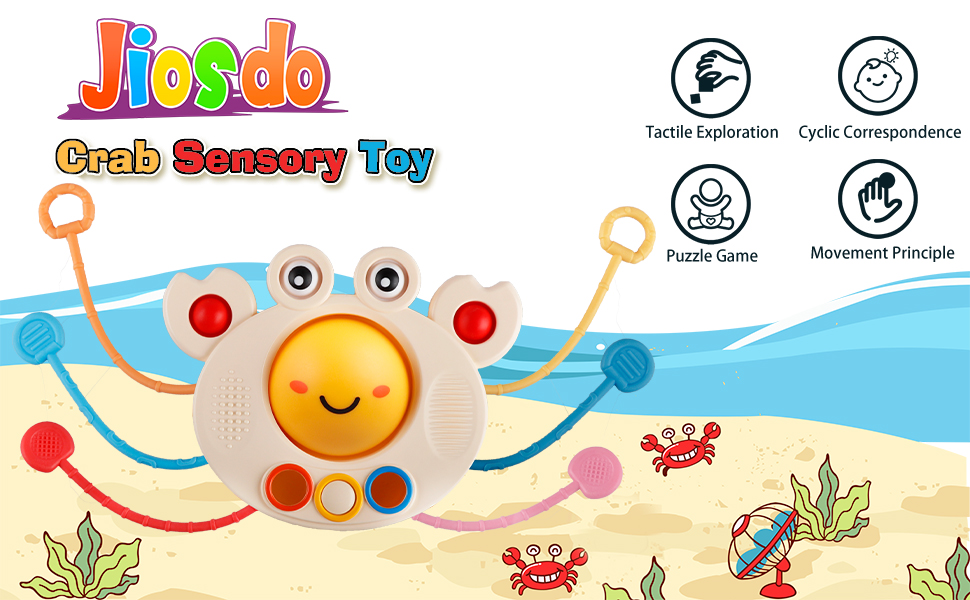Crab sensory toy