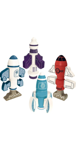 32pcs Magnetic Rockets